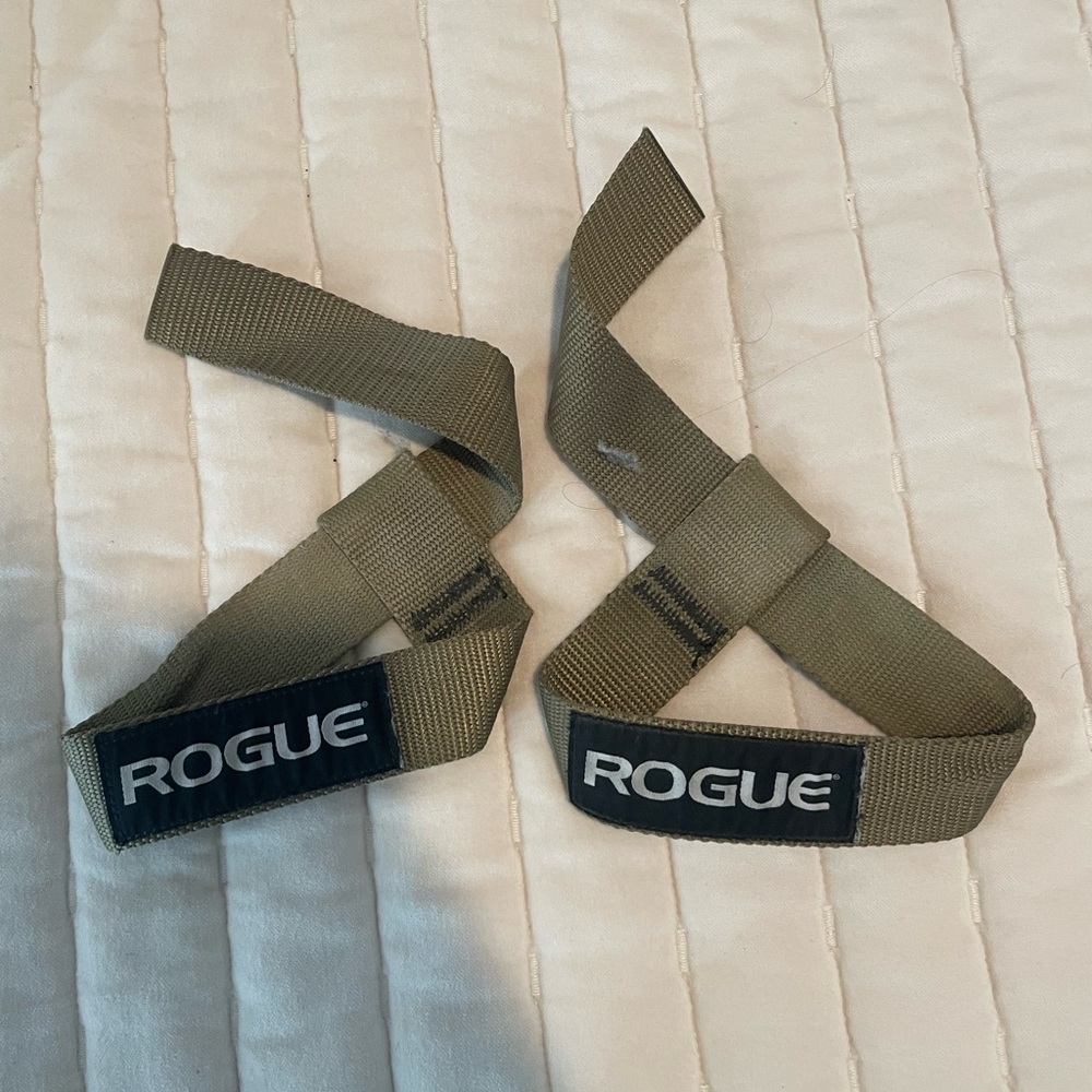 Rogue Tan Weightlifting Straps